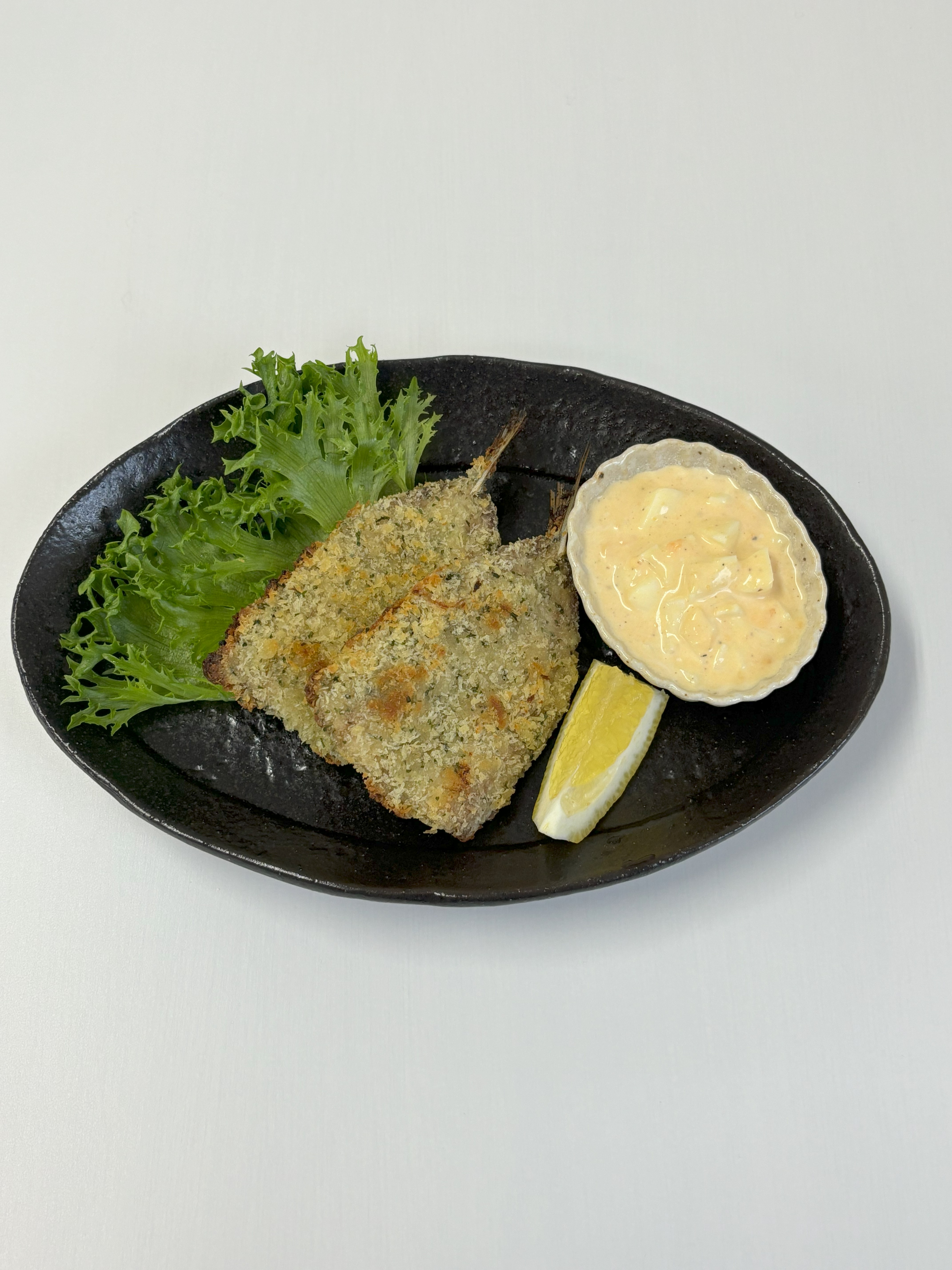 三陸産イワシ香草パン粉焼き
