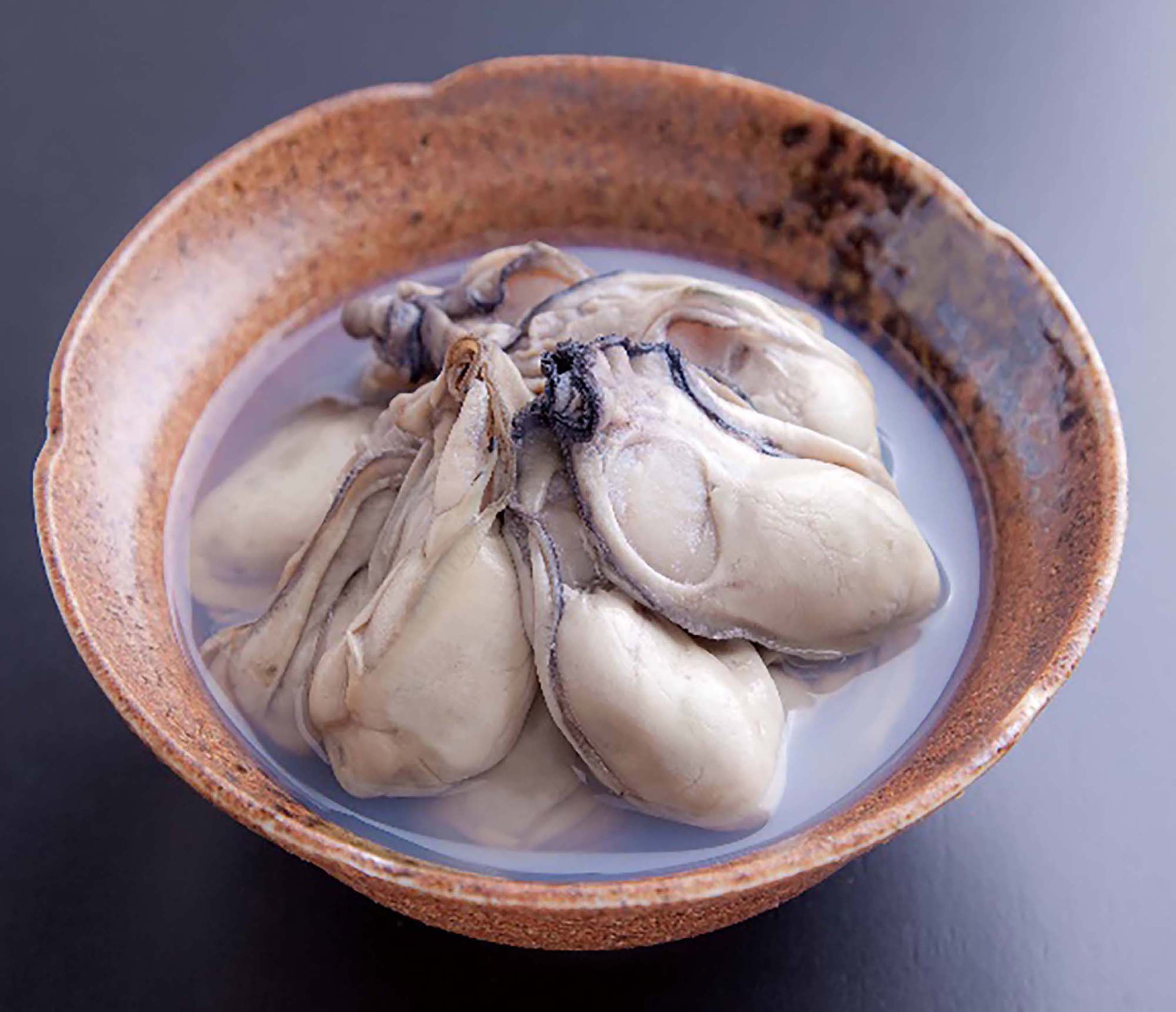 牡蠣の潮煮