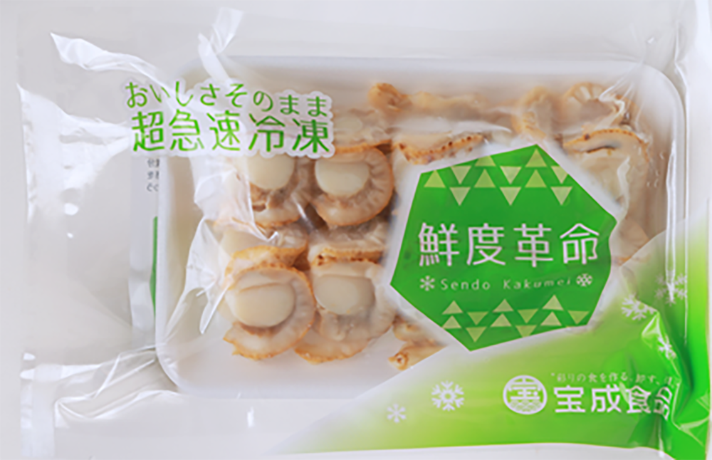 青森県産ベビーボイルほたて開き