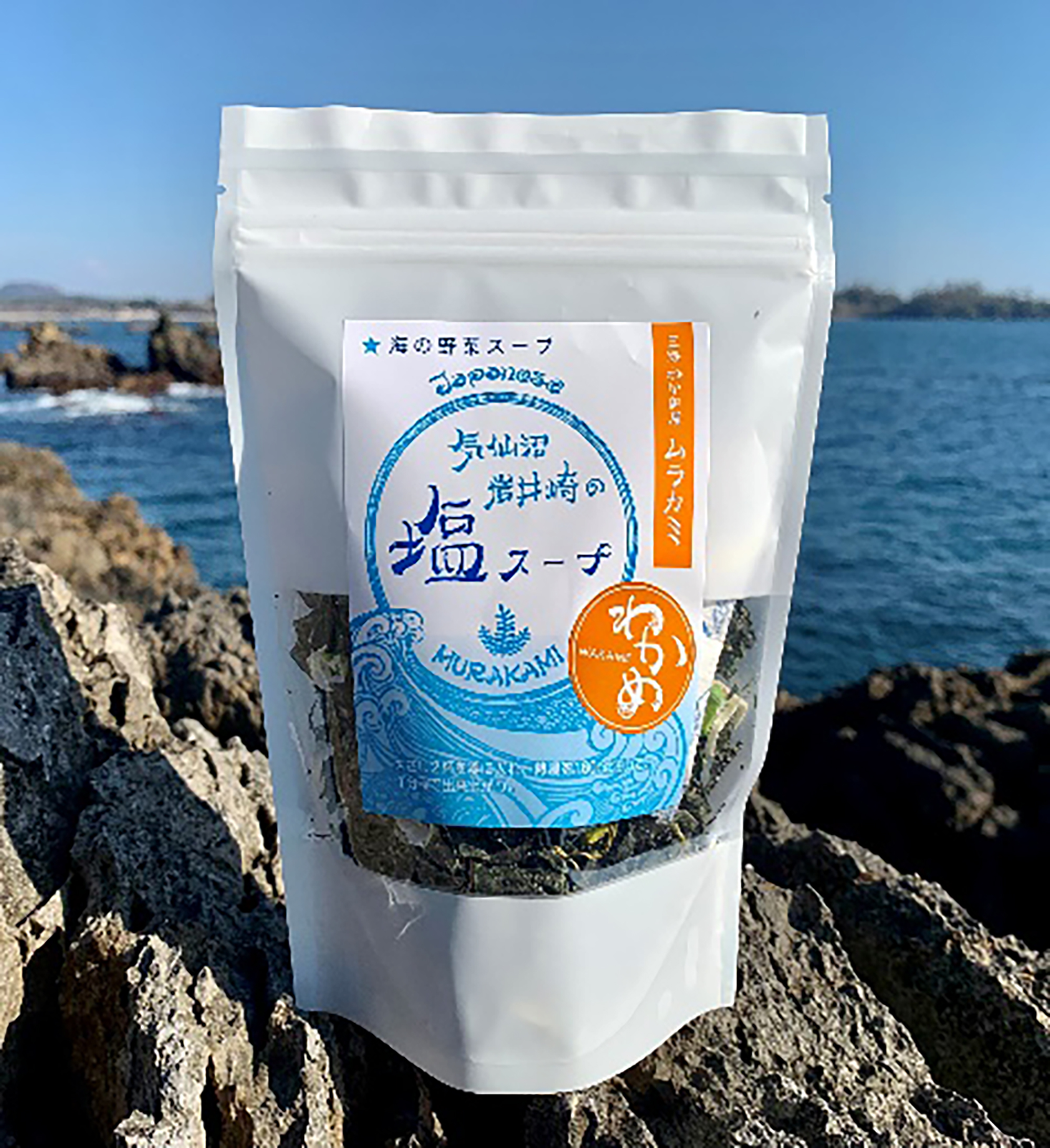 気仙沼 岩井崎の塩スープ40g