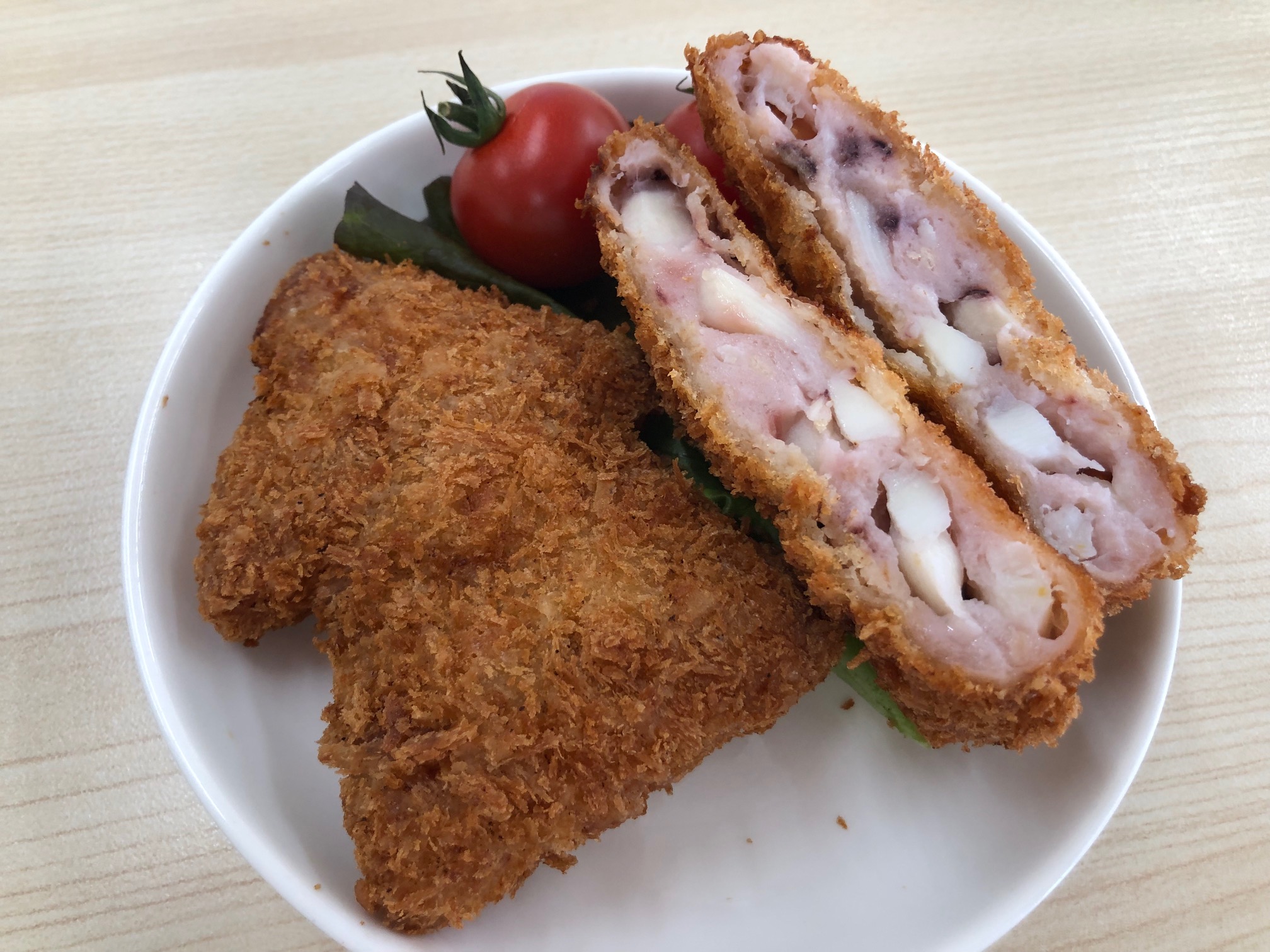 イカ姿メンチ75（利尻昆布だし使用）
