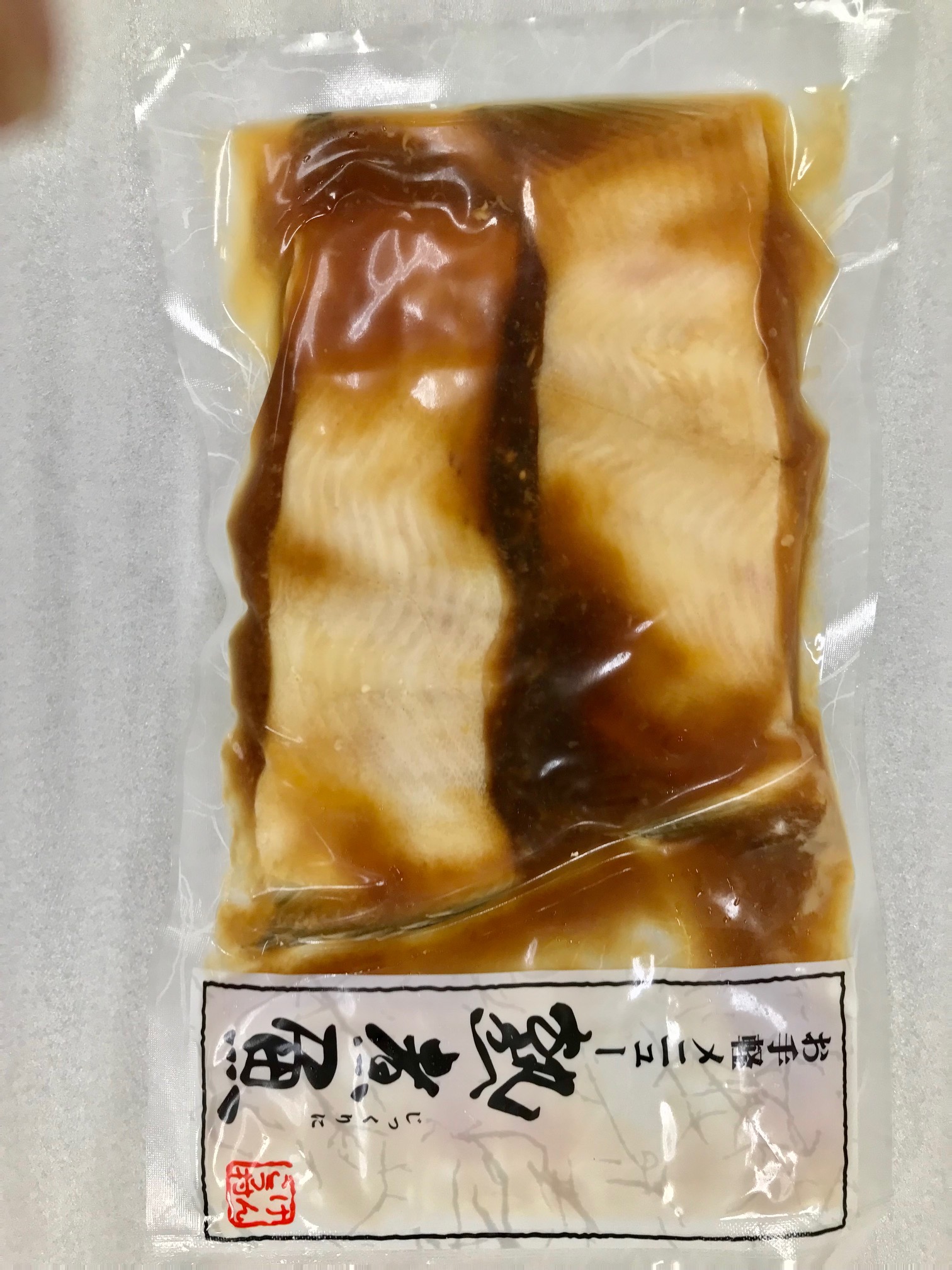 浅羽かれい煮付2切