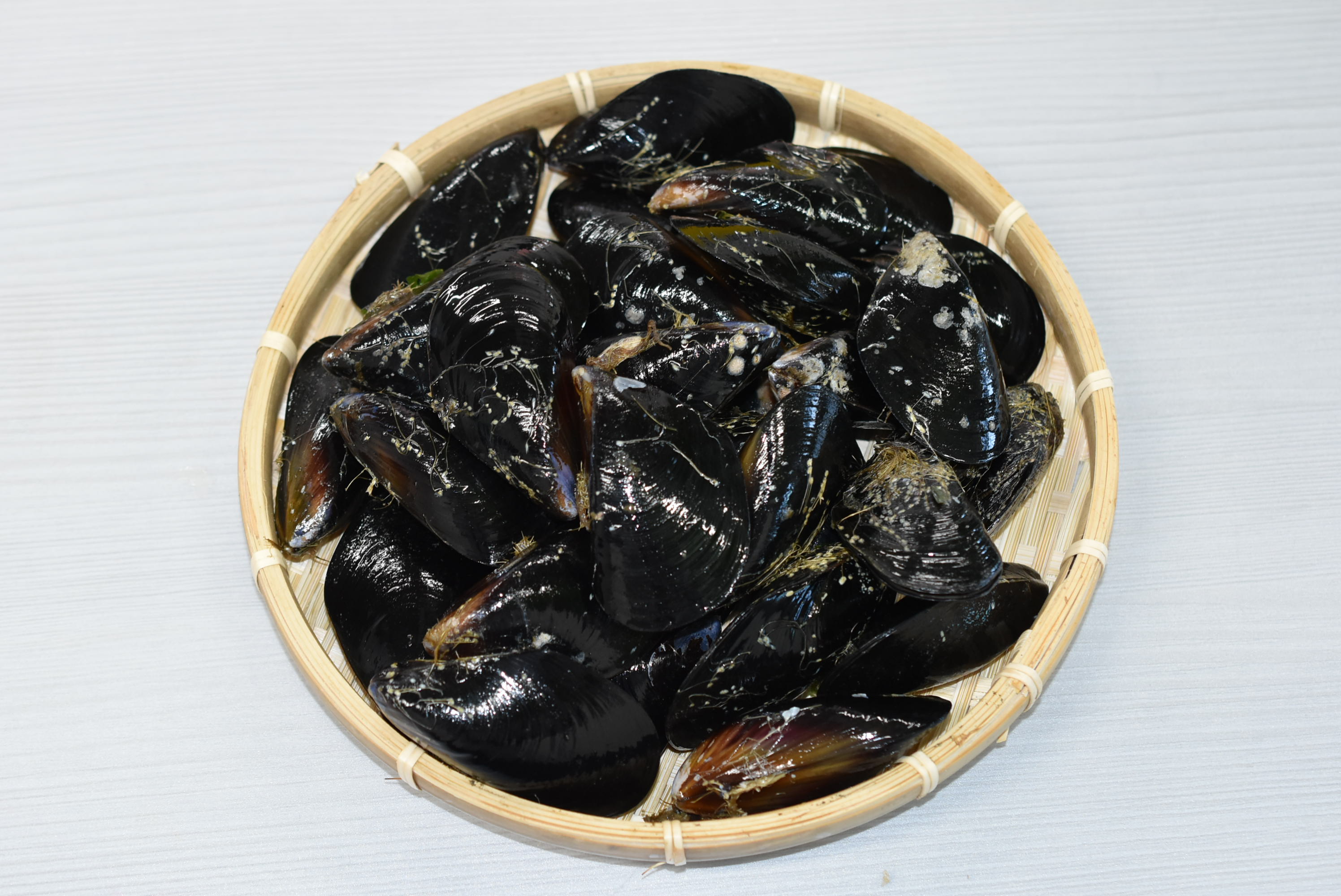 活ムール貝