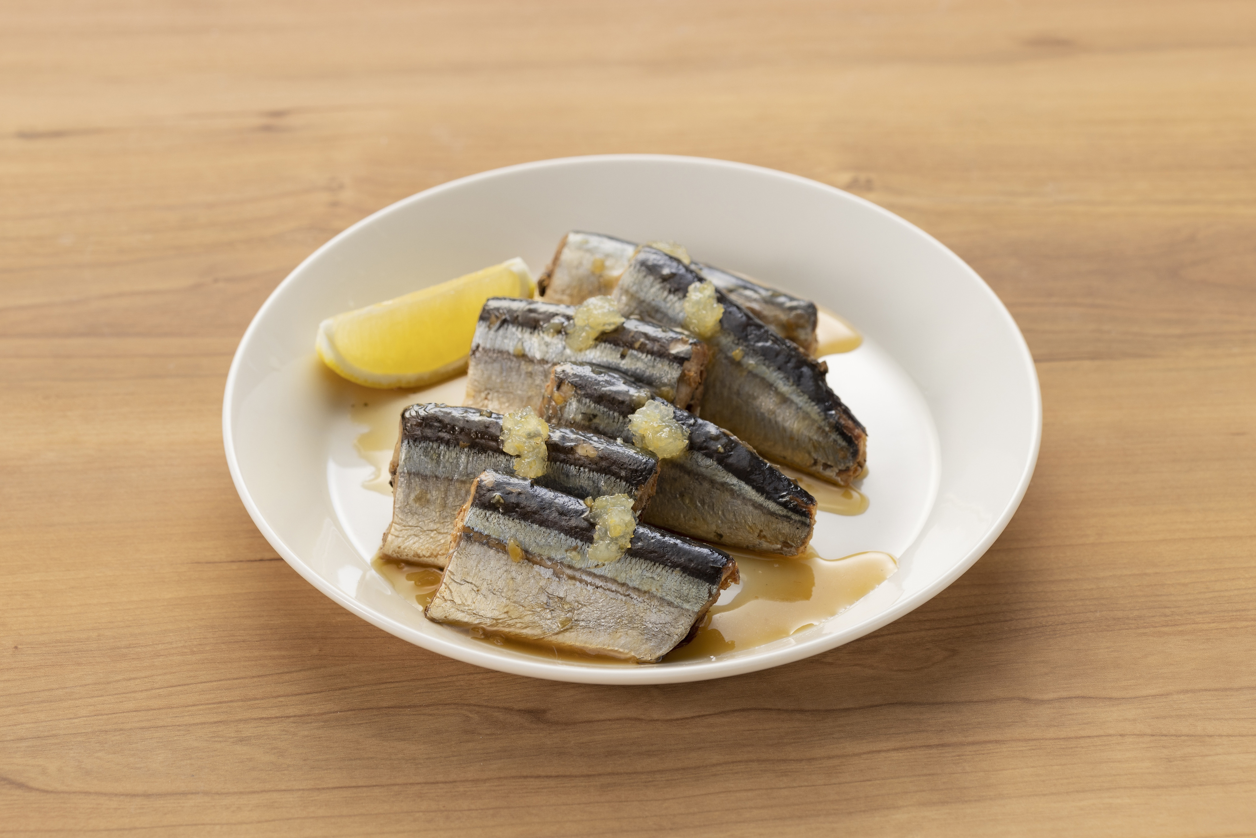 さんまかぼすレモン煮