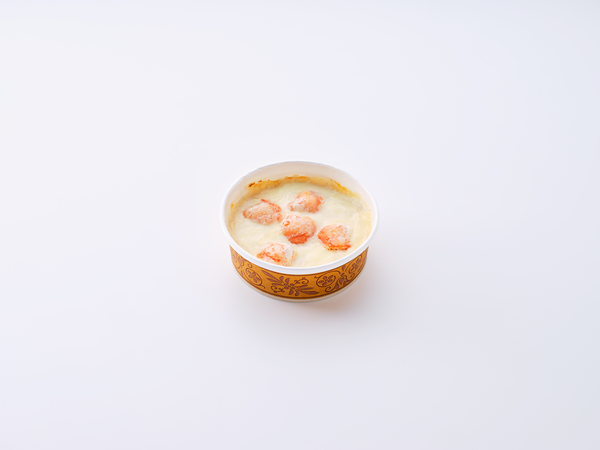 まるずわいがに白色の蟹グラタン