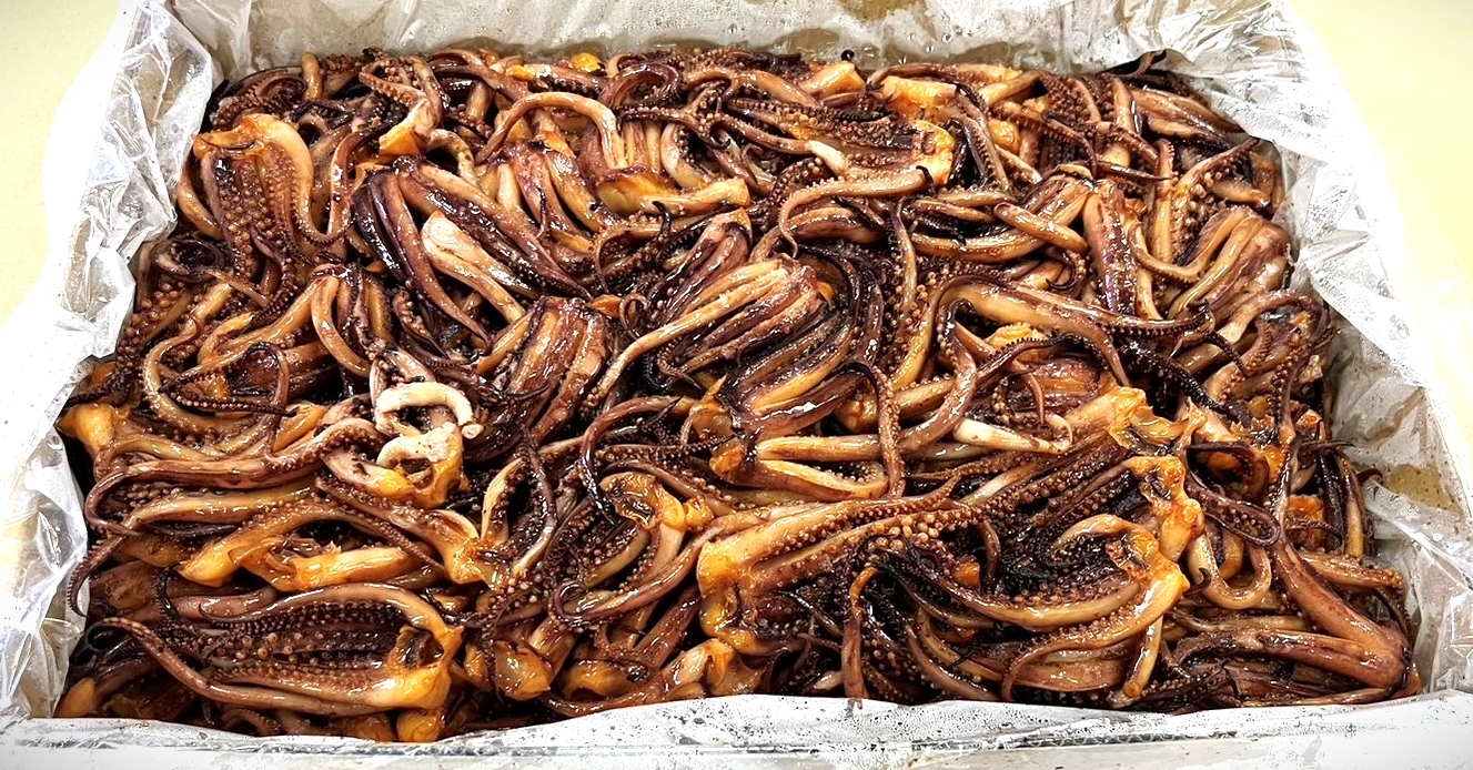 ジュンの家 マヌル焼きゲソ