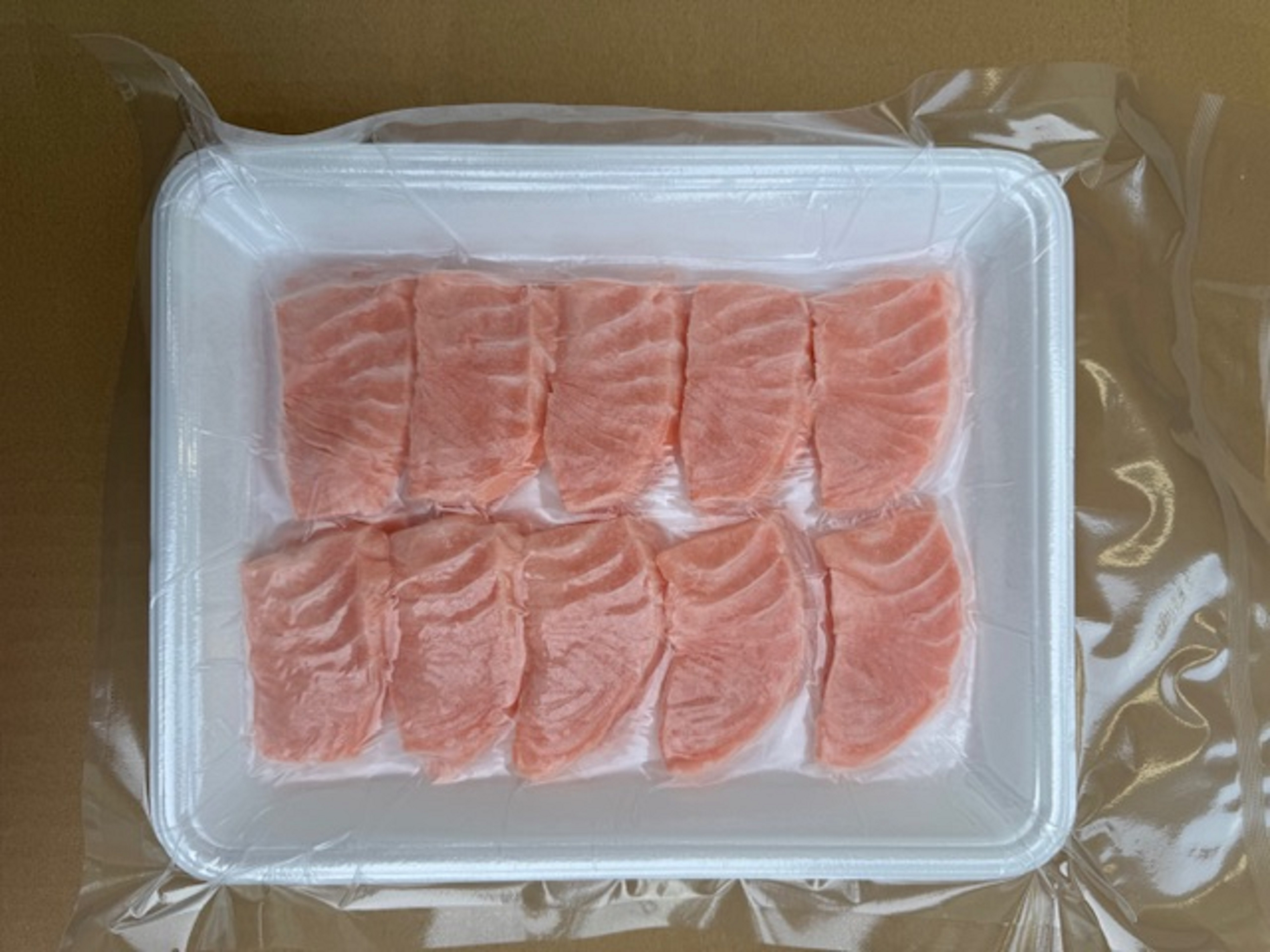 アトランティックサーモンスライス(生食用)