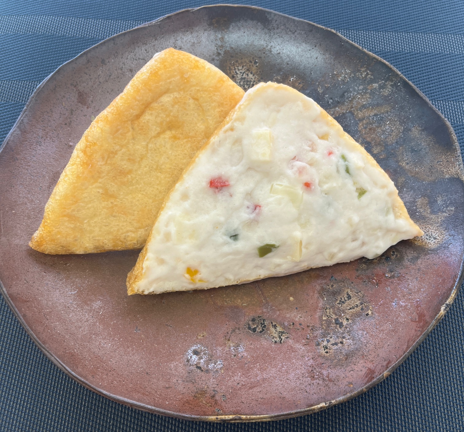 三角油揚げ和風PIZZA（ピッツァ）パニール入