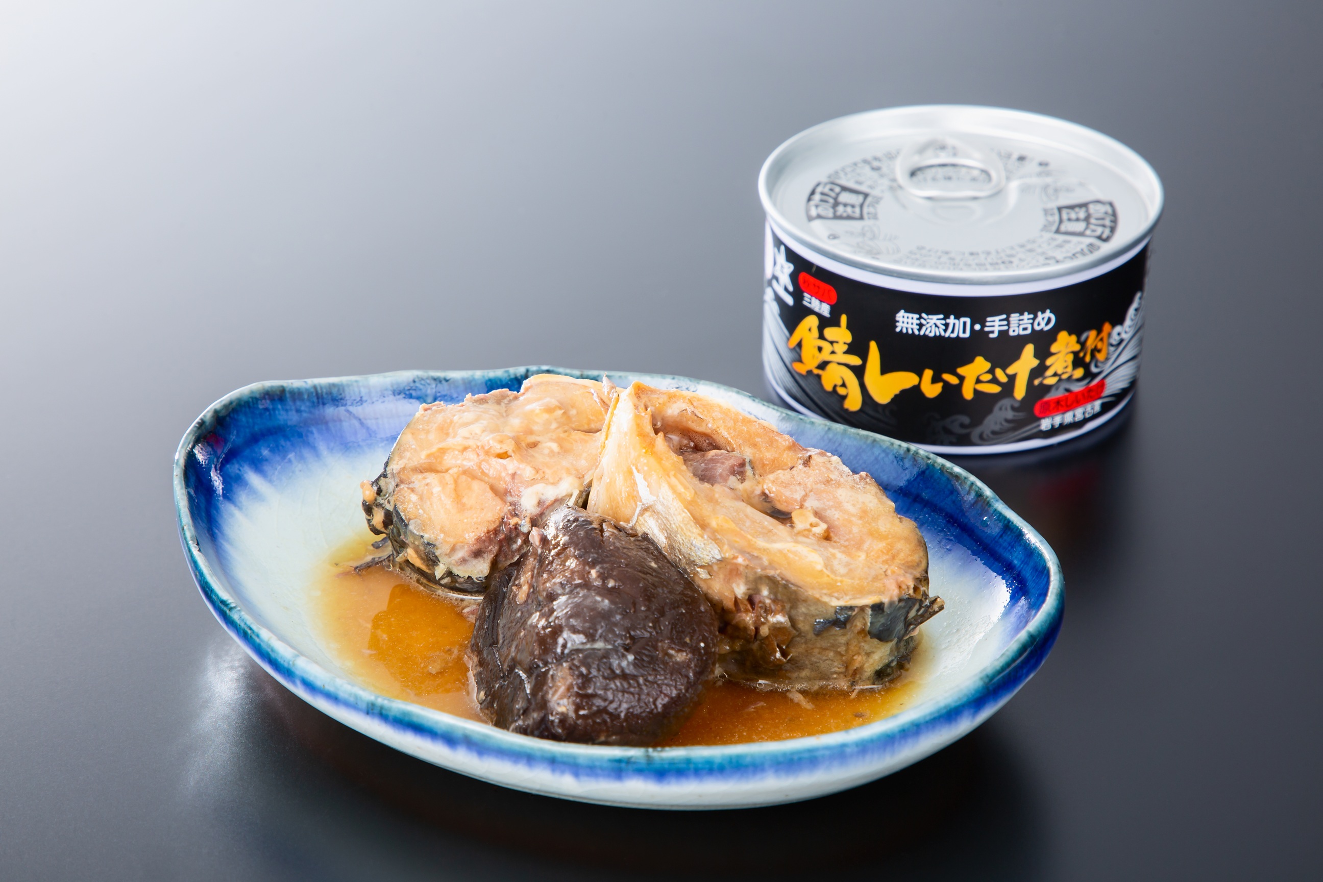 鯖しいたけ煮付け