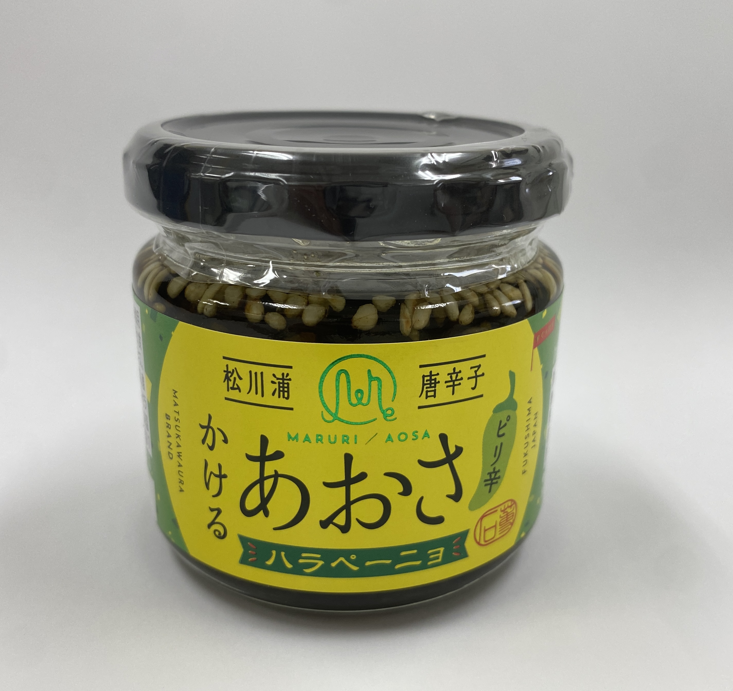ピリ辛松川浦かけるあおさ