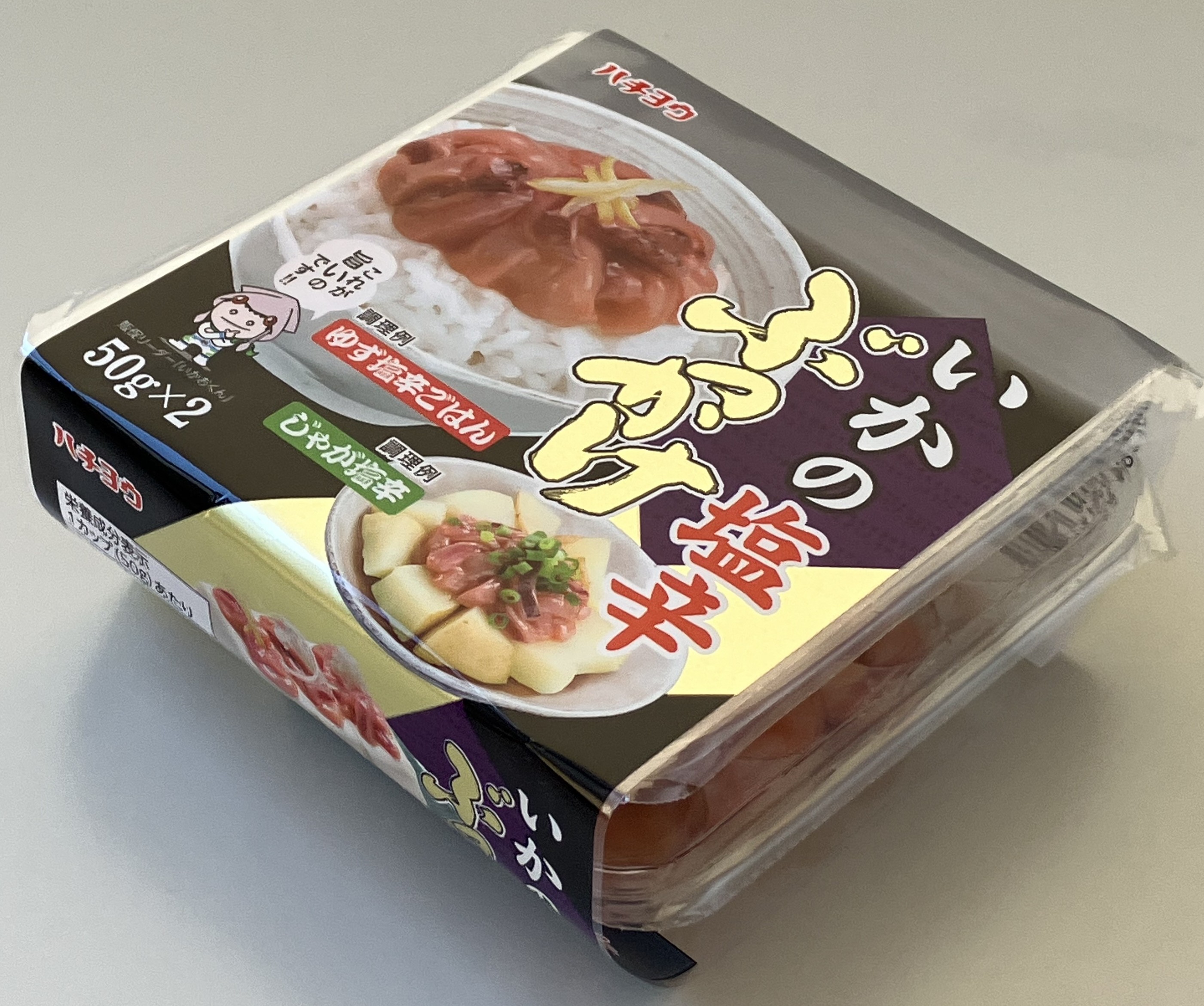 いか塩辛ぶっかけ