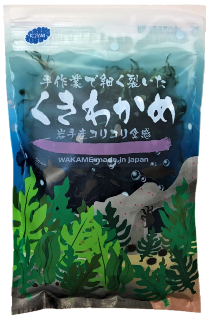 細く裂いたくきわかめ