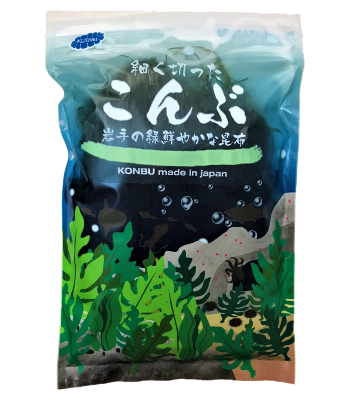 細く切ったこんぶ