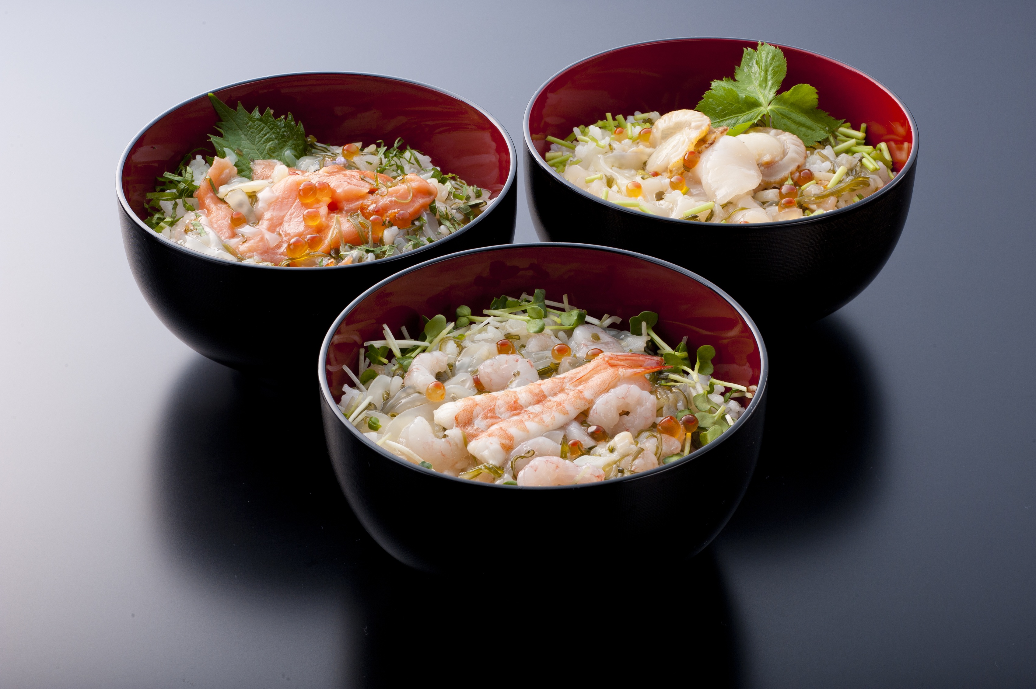 海鮮ぶっかけ丼の具