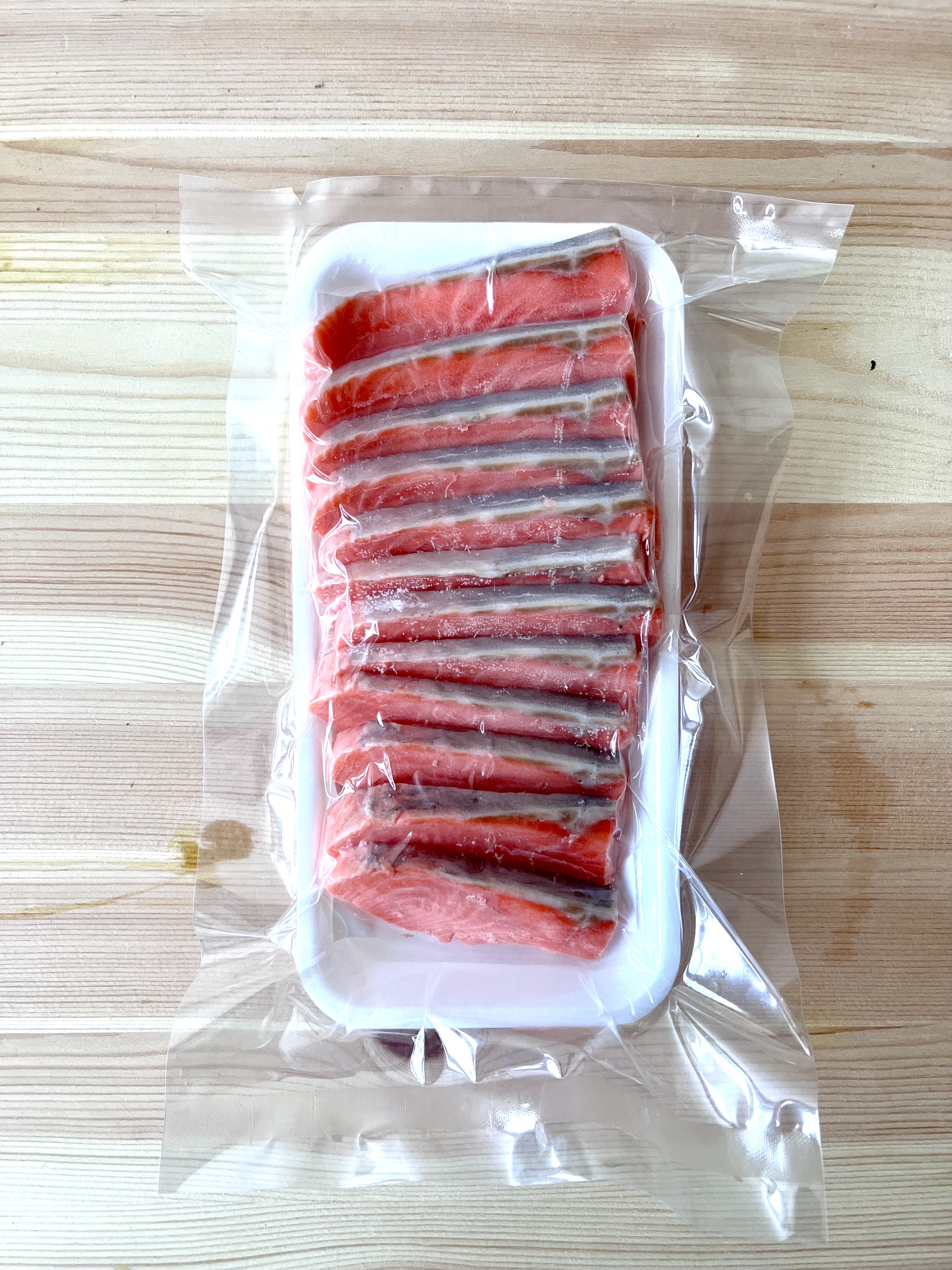 宮城県女川産 銀鮭「銀王」 刺身用スライス